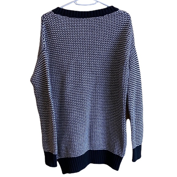 GAP Side Zip Tunic Sweater Off White in Black - Medium - Picture 4 of 14